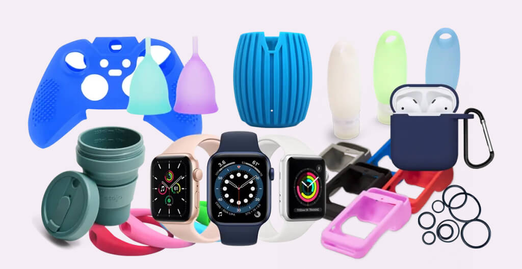 Silicone-based wearable fitness patch with sensors