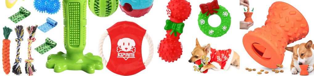 Multi-cavity silicone dog treat mold with bone-shaped slots, ready for baking