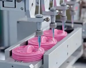 Quality control of liquid silicone rubber (LSR) molded parts at WH