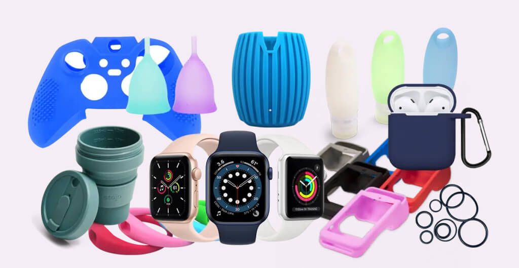 Silicone-based wearable fitness patch with sensors